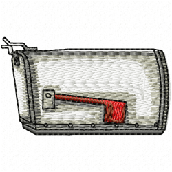 Mailbox Embroidery Design 8 Mailbox Embroidery Design 8